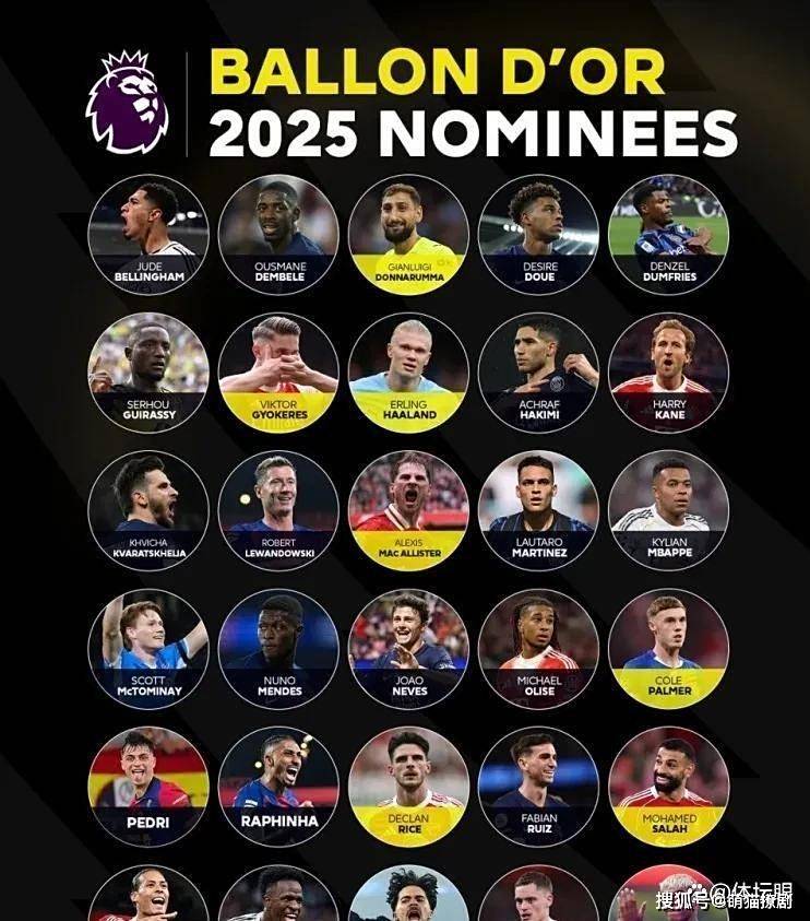 巴黎赢麻了!13项大奖官宣,男足金球奖无悬念,13人首提名