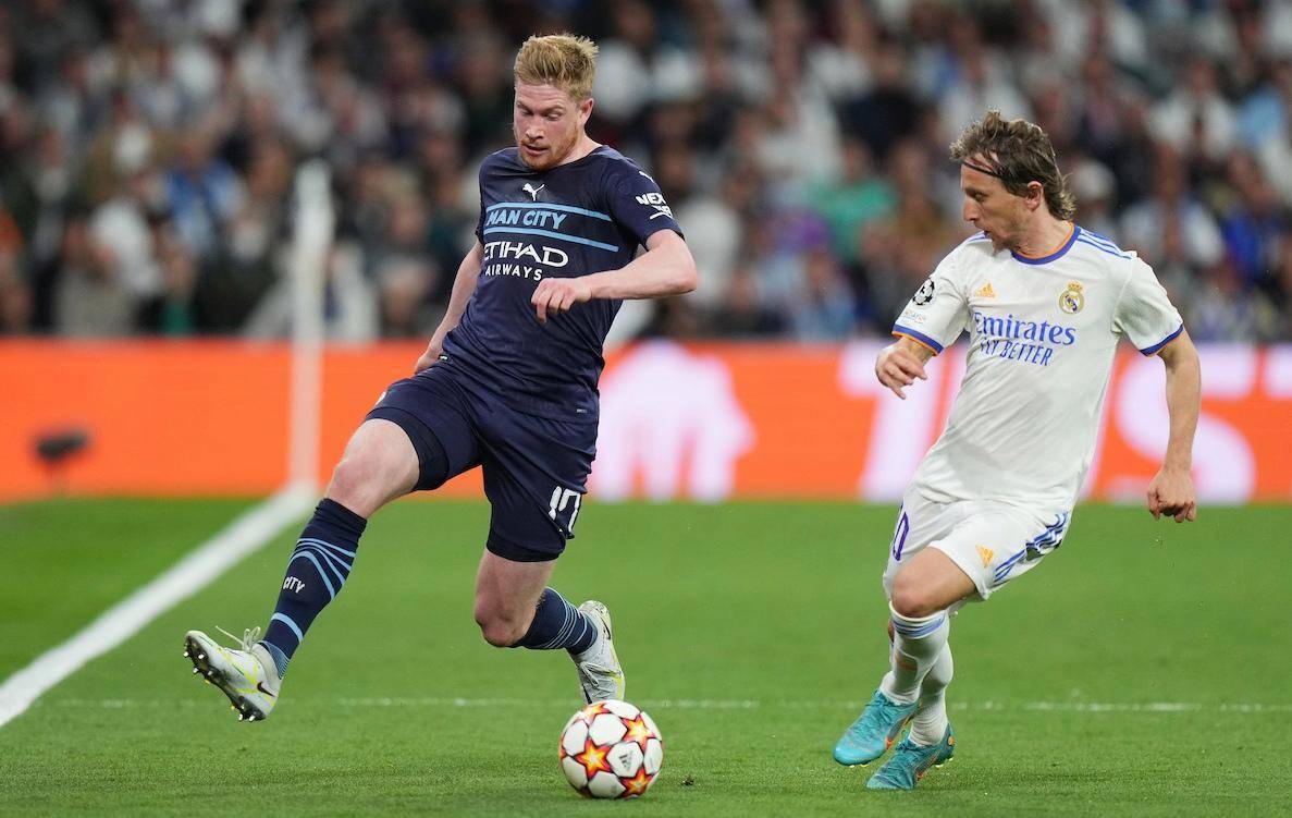 大师对决!莫德里奇德布劳内意甲正面刚,风格不尽相同各有所长